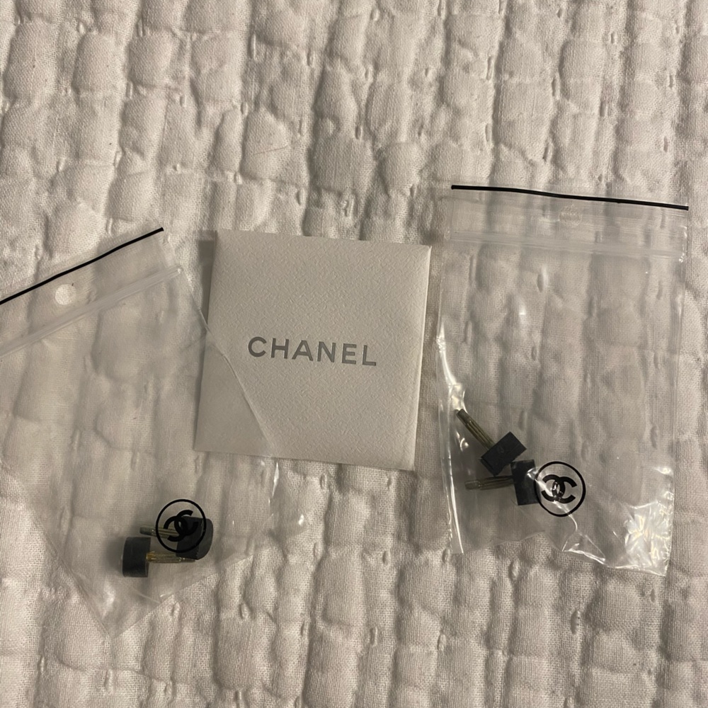 Chanel peep-toe slingback heeled sandals - Picture 10 of 11